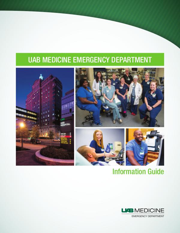 Uab Medicine Emergency Department Information Guide